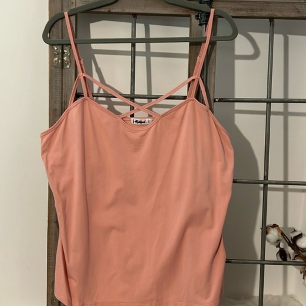 Spaghetti Strap Peach Top